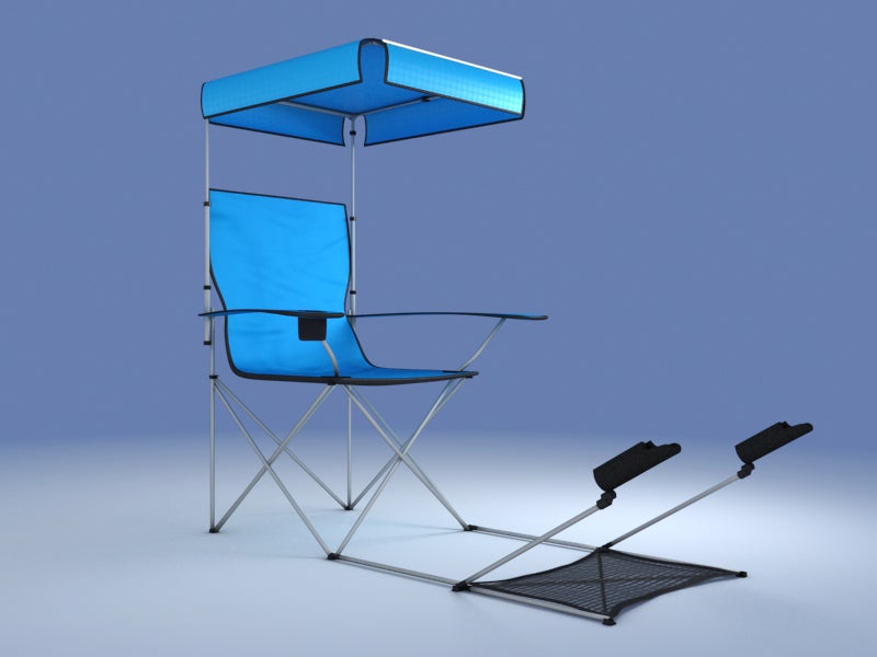 Fishing chairs best sale with canopy